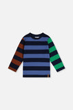 Multico Stripes T-shirt > Deux Par Deux