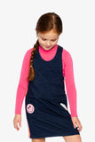 Super Soft Ribbed Azalea Pink Mock Neck Top - Deux Par Deux