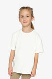 Boxy White Jersey T-shirt > Deux Par Deux