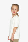 Boxy White Jersey T-shirt > Deux Par Deux