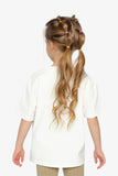 Boxy White Jersey T-shirt > Deux Par Deux