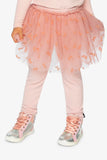 Tulle Skirt w/Leggings in Silver Pink - Deux Par Deux