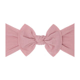 Mauve Classic Knot Headband > Baby Bling Bows