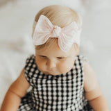 Ballet Pink Classic Knot Headband > Baby Bling Bows