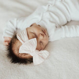 Ballet Pink Classic Knot Headband > Baby Bling Bows
