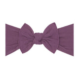Lilac Classic Knot Headband > Baby Bling Bows