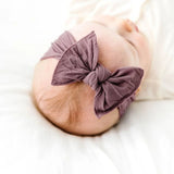 Lilac Classic Knot Headband > Baby Bling Bows