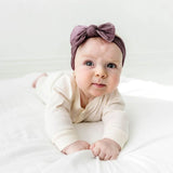 Lilac Classic Knot Headband > Baby Bling Bows