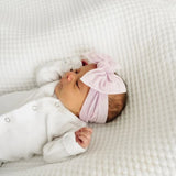 Light Orchid Classic Knot Headband > Baby Bling Bows
