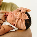 Rose Gold Classic Knot Headband > Baby Bling Bows