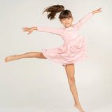Coral Blush Bamboo Twirl Dress > Silkberry Baby (w/bloomer)