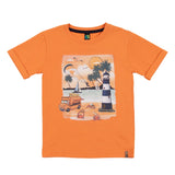 Mediterranean Sea Orange T-Shirt > Nano