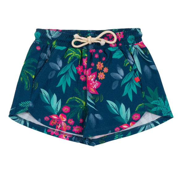 Crepe Floral Shorts > Nano