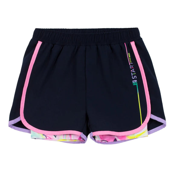 Palm Beach Vibes Shorts (built in cycle short layer) > Nano Active Wear