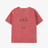 Distressed Red Pocket T-shirt > Souris Mini