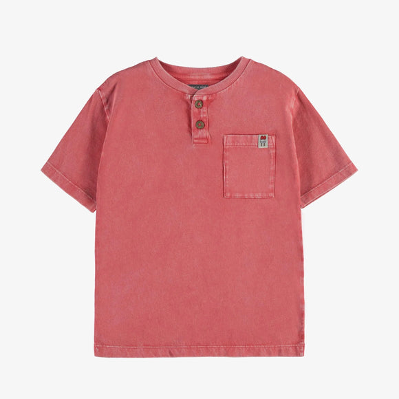 Distressed Red Pocket T-shirt > Souris Mini