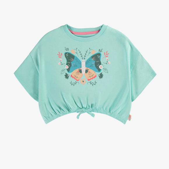 Butterfly Jersey T-shirt > Souris Mini Girls