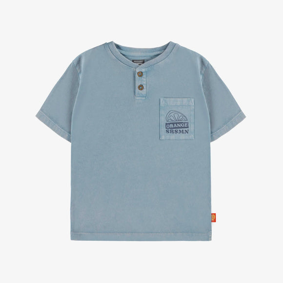 Blue Henley T-shirt > Souris Mini