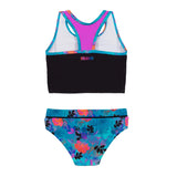 Black & Turquoise Two Piece Swimsuit > Nano