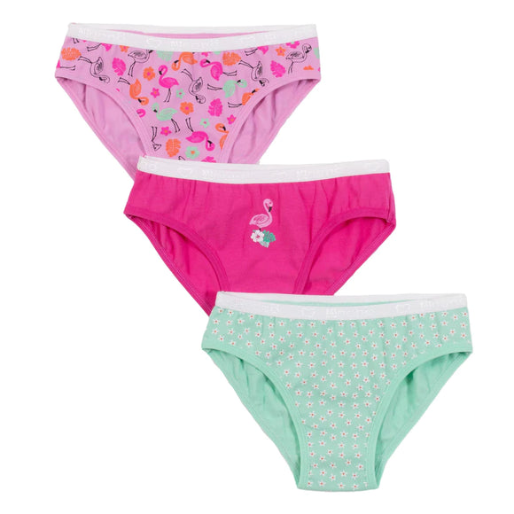 Girl's Flamingo Underwear (Three Pack) > Nano
