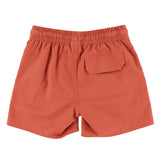 Bronze Orange Bermuda Shorts > Nano