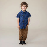 Navy Shirt Mini Bike Print > Nano