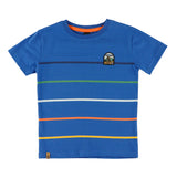 Bright Blue Striped Tee > Nano