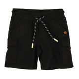 Black French Terry Bermuda Shorts > Nano
