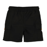 Black French Terry Bermuda Shorts > Nano