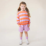 Lilac Cotton Shorts > Nano
