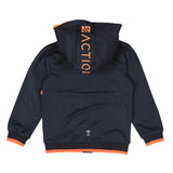 Navy Athletic Hooded Jacket > Nano Active Wear sizes 6 & 10 only