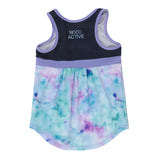 Navy-Floral Double Tank Top > Nano Active Wear