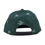 Green Palm Snap Back Cap < Nano