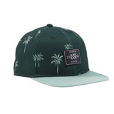 Green Palm Snap Back Cap < Nano