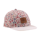 Ivory Floral Snap Back Cap < Nano
