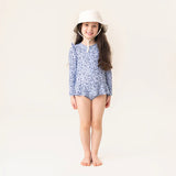 Blueberry Bliss - Rashguard Swimsuit > Nano
