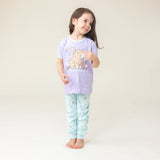 Capybara Three Piece Cotton Pajamas > Nano (with pants & shorts)