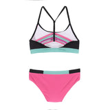 Bright Pink Two-Piece Swimsuit > Nano in size 8 only