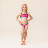 Bright Pink Two-Piece Swimsuit > Nano in size 8 only