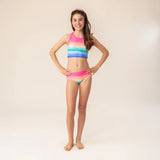 Bright Gradient Two-Piece Swimsuit > Nano