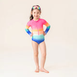 Bright Gradient Rashguard Swimsuit > Nano