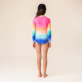 Bright Gradient Rashguard Swimsuit > Nano