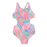 Leafy Coral One-Piece Swimsuit > Nano