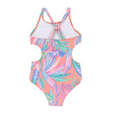 Leafy Coral One-Piece Swimsuit > Nano