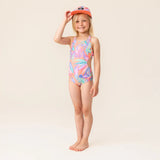 Leafy Coral One-Piece Swimsuit > Nano
