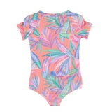 Leafy Coral Rashguard Swimsuit > Nano