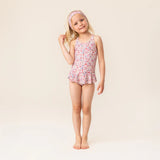 Petite Floral in Ivory - One Piece Swimsuit > Nano