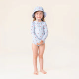 Cherry Gingham - Rashguard Swimsuit > Nano