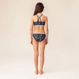 Petite Floral in Black - Two-Piece Swimsuit > Nano