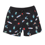 Black Beach Life Swim Trunks > Nano